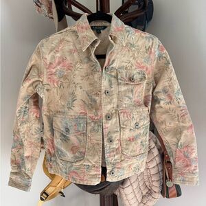 Ralph Lauren Floral denim Jacket